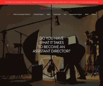 Dgatrainingprogram.org(DGA Assistant Director Training Program) Screenshot