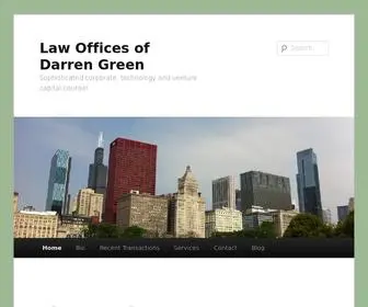 Dgattorney.com(Law offices of Darren Green) Screenshot