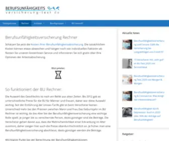 DGB-Sachsen.de(Berufsunfähigkeitsversicherung Rechner 2021) Screenshot