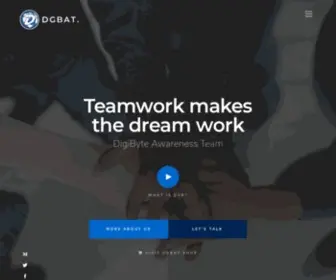 Dgbat.org(DigiByte Awareness Team) Screenshot