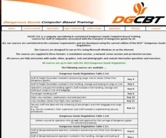 DGCBT.com(Dangerous Goods Training for the Aviation Industry) Screenshot