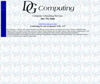 Dgcomputing.com(DG Computing) Screenshot