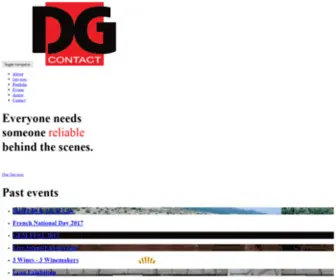 Dgcontact.com(DG Contact) Screenshot