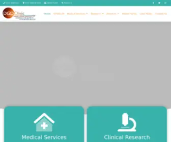 DGDclinic.com(Diabetes & Glandular Disease Clinic) Screenshot