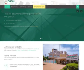 DGDN-Togo.tg(Accueil) Screenshot