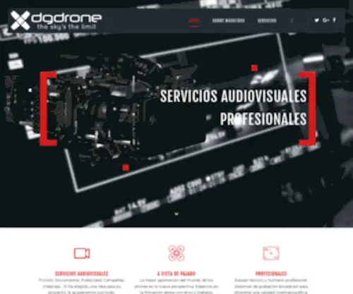 DGdrone.com(Filmación aerea y fotogrametria con drones) Screenshot