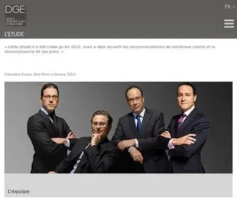 Dgepartners.ch(L’Etude) Screenshot