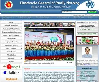 DGFPBD.org(DGFP Bangladesh) Screenshot