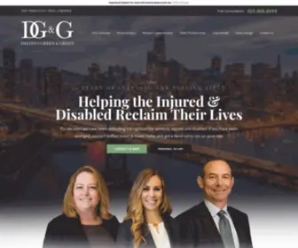 DGglaw.com(San Francisco Trial Attorney) Screenshot