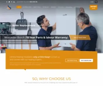 Dgheating.org.uk(Boiler Replacement Deals) Screenshot