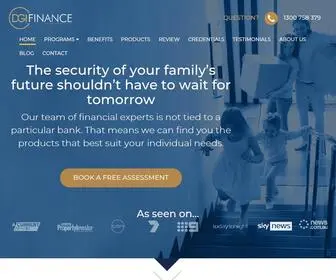 Dgifinance.com.au(DGI Finance) Screenshot