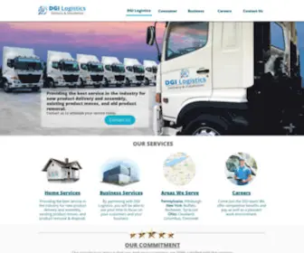 Dgilogistics.com(DGI Logistics) Screenshot