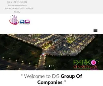 Dginfragroup.com(DG Infra Towers Pvt) Screenshot