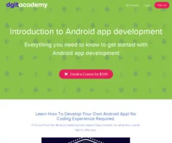 Dgitacademy.com(Introduction to Android app development) Screenshot