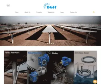 Dgitreducer.com(DGIT Reducer&Gearbox Solar Damper Braking Motor) Screenshot