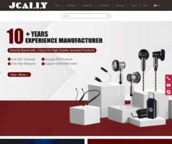 DGjcally.com(JCALLY Official Website) Screenshot