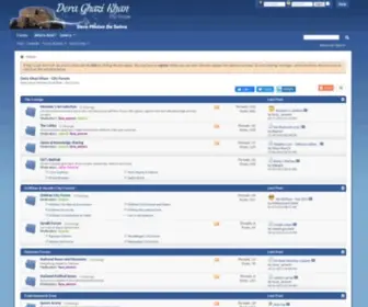 DGkhan.org(DGKhan City forum) Screenshot