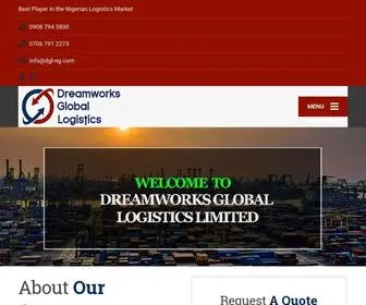 DGL-NG.com(DreamWorks Global Logistics Limited) Screenshot