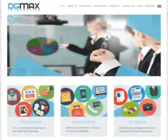 Dgmaxinteractive.com(DGMAX Interactive) Screenshot