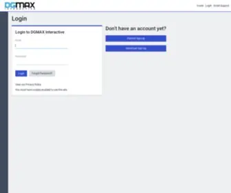 Dgmaxinteractivenetwork.com(DGMAX Interactive) Screenshot