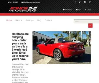 Dgmotorsports.com(DG Motorsports Hardtop Headquarters) Screenshot