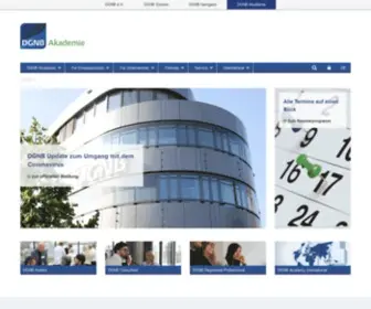 DGNB-Akademie.de(DGNB Akademie) Screenshot