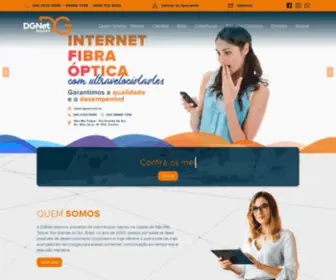 Dgnet.com.br(DGNet telecom) Screenshot