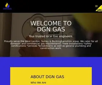 DGngas.co.uk(DGN Gas) Screenshot