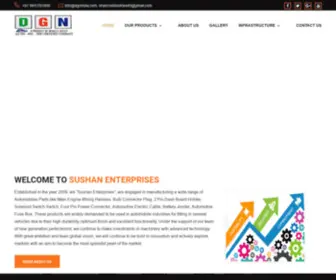 Dgnindia.com(Sushan Enterprises) Screenshot