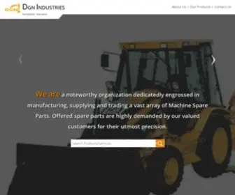 Dgnindustries.com(Dgn Industries) Screenshot