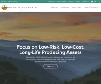 Dgoc.com(Diversified Energy Company PLC (DEC)) Screenshot
