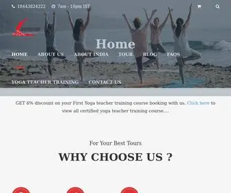 Dgoodtrip.com(Yoga Retreat in india) Screenshot