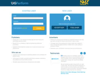 Dgperform.com(DgPerform from SVG) Screenshot