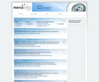 DGprintservice.dk(DGprintservice) Screenshot