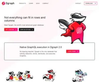 Dgraph.io(GraphQL) Screenshot