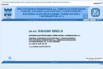 Dgrela.pl(Damian grela) Screenshot