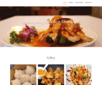 Dgsaugus.com(Dumpling Garden) Screenshot