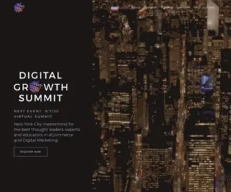 Dgsevent.com(Digital Growth Summit NYC) Screenshot