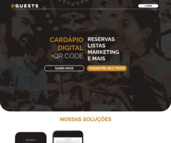 Dguests.com(Plataforma de Gestão) Screenshot