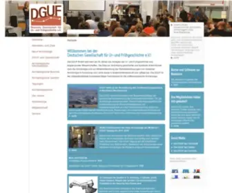Dguf.de(Die deutsche gesellschaft für ur) Screenshot