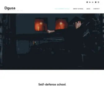 Dgusa.tv(Self-defense school) Screenshot