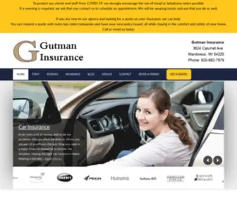 Dgutman.com(Gutman Insurance) Screenshot