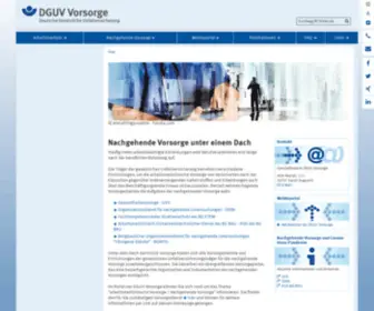 Dguv-Vorsorge.de(Dguv Vorsorge) Screenshot