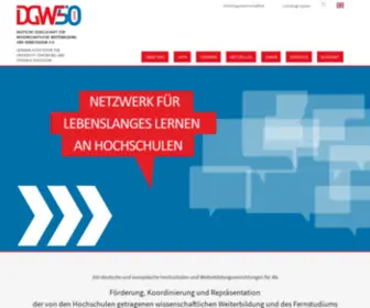 DGWF.net(Universität) Screenshot