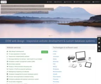 DGWWebdesign.com(DGW web design) Screenshot