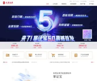 DGZQ.com.cn(东莞证券网站) Screenshot