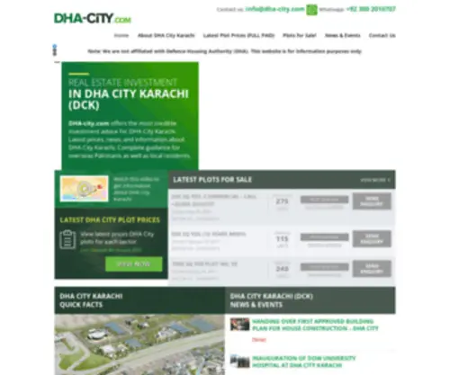 Dha-City.com(Dha City) Screenshot