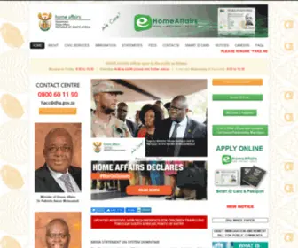 Dha.gov.za(Nginx) Screenshot