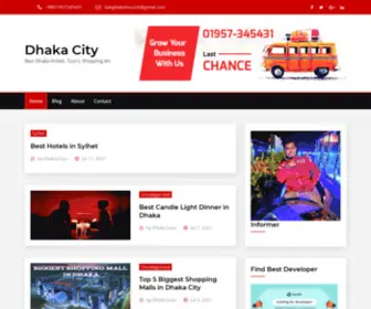 Dhakacity.com.bd(Dhaka City) Screenshot