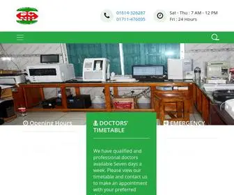 Dhakaclinic.org(Dhaka Clinic & Nursing Home) Screenshot